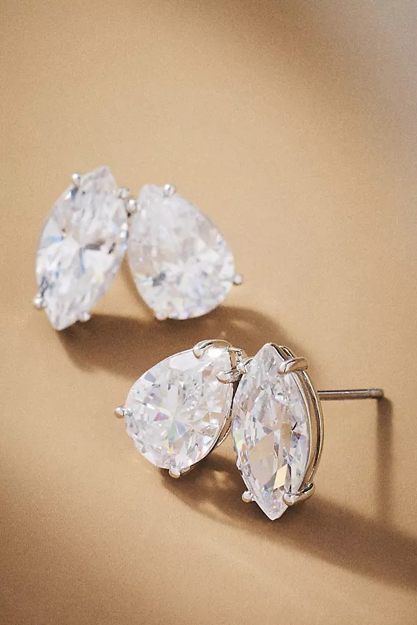 NADRI Everleigh Crystal Stud Earrings | Anthropologie (US)