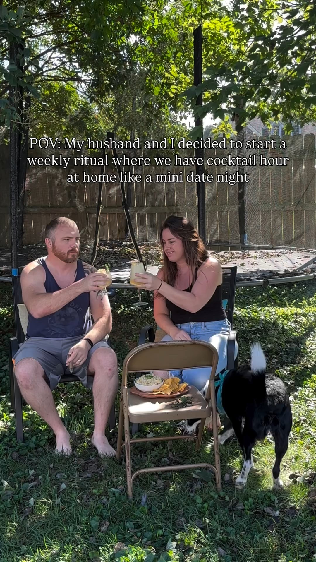 The apple cider margarita on my blog 

Corn Dip Recipe:
3 ears of  fresh corn (1 can)
1 4oz can diced green chilis, drained and rinsed
⅓ cup sour cream
½ cup queso fresco
2 Tbsp cilantro, chopped
2 Tbsp red onion, finely chopped
1 jalapeno, deseeded & finely chopped
1 lime, juiced
1 tsp chili powder
½ tsp salt

Remove the corn from the cob
Cook the corn in a saute pan until cooked through and slightly brown 
While it cooks,add the rest of the ingredients to a bowl
Add the corn and mix well
Serve with tortilla chips and enjoy 

#LTKHome #LTKFamily