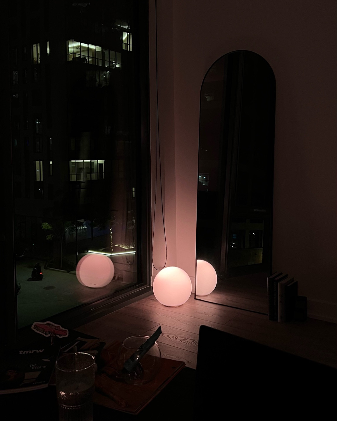 similar lamp linked :)
[my lamp is the ikea “fado” lamp]