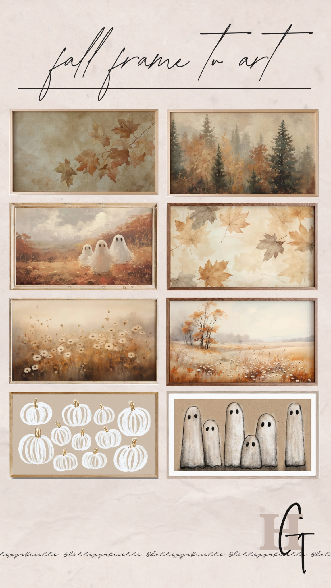 Fall frame tv art inspo 🖤✨🍁🍂🎃👻 such a fun & small elevation to the space! 

Etsy / small shop finds / home decor / Samsung / prints / art / Holley Gabrielle 

#LTKHome #LTKFindsUnder50 #LTKSeasonal