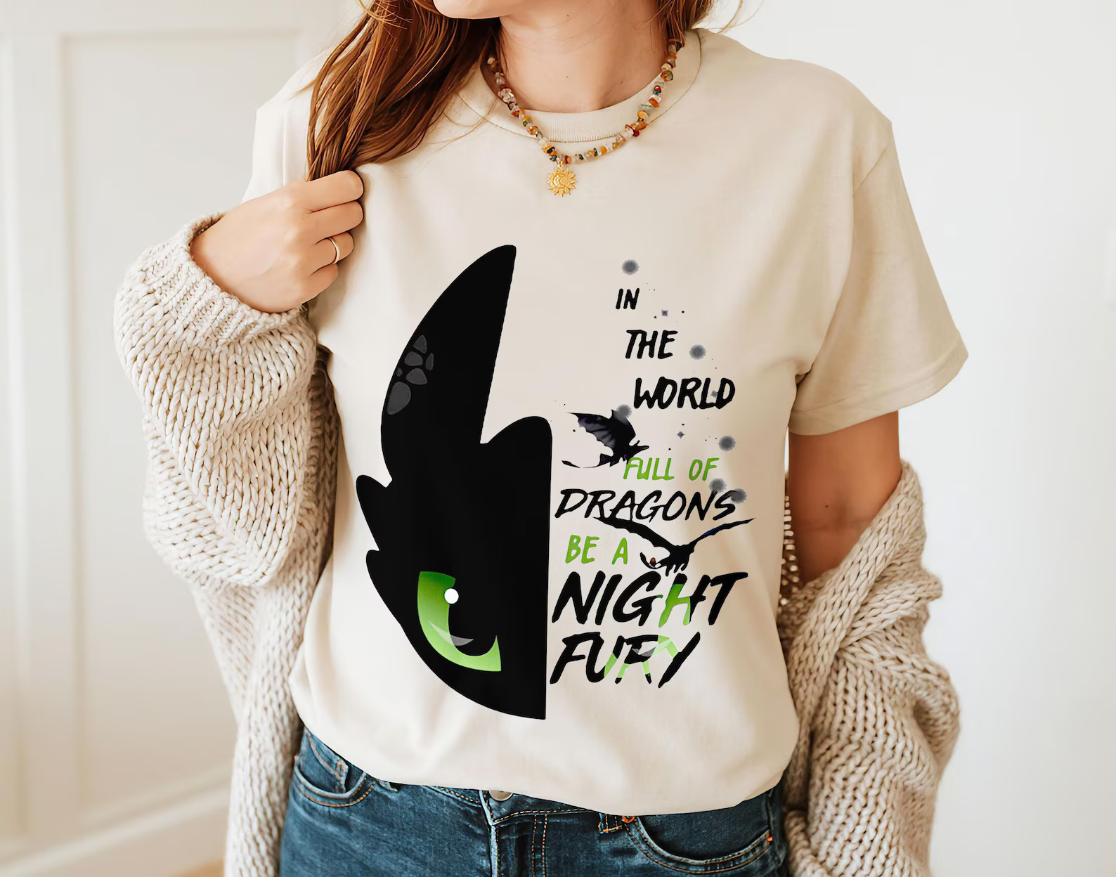 How to Train Your Dragon Shirt, Light Fury Disney Dragon Tee, Toothless Friends Shirt, Magic King... | Etsy (US)