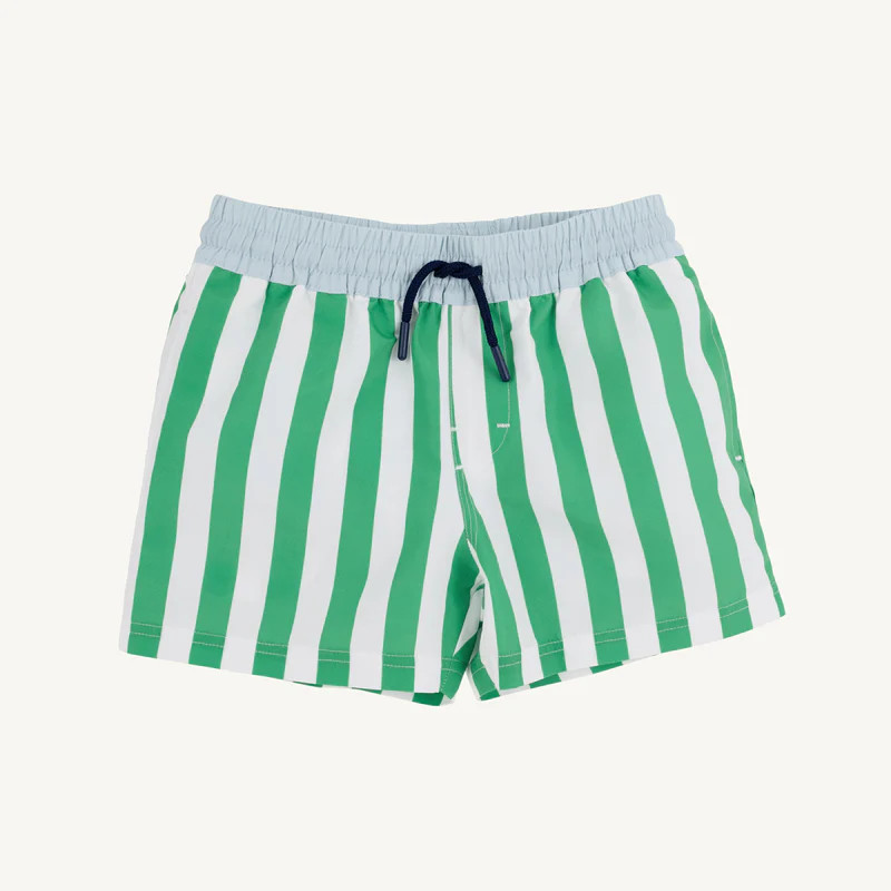 Kiawah Kelly Green Stripe with Buckhead Blue | The Beaufort Bonnet Company