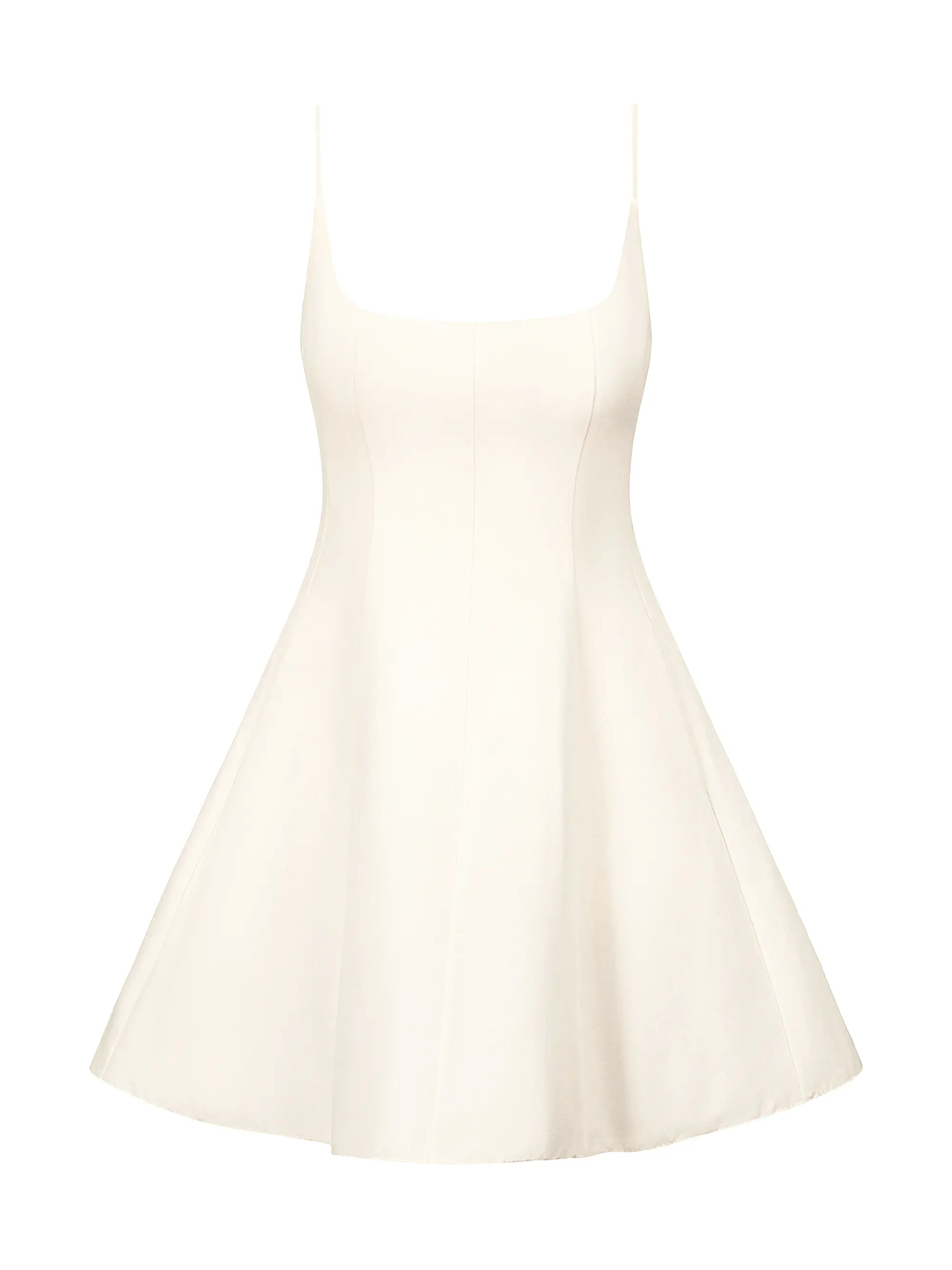 Joy Cotton-Blend Flared A-Line Minidress | Saks Fifth Avenue