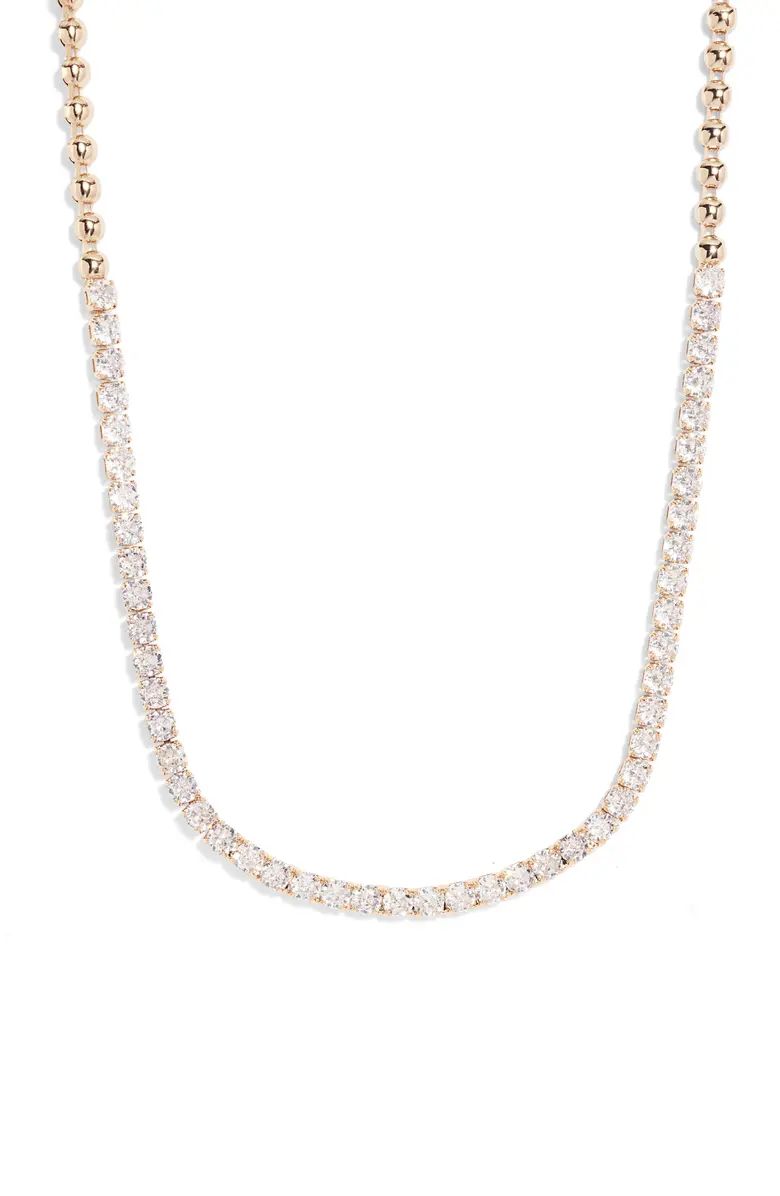 Ball Chain Tennis Necklace | Nordstrom