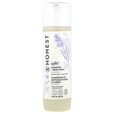 The Honest Company, Calm™ Shampoo + Body Wash, Lavender, 10 fl oz (295 ml) | iHerb