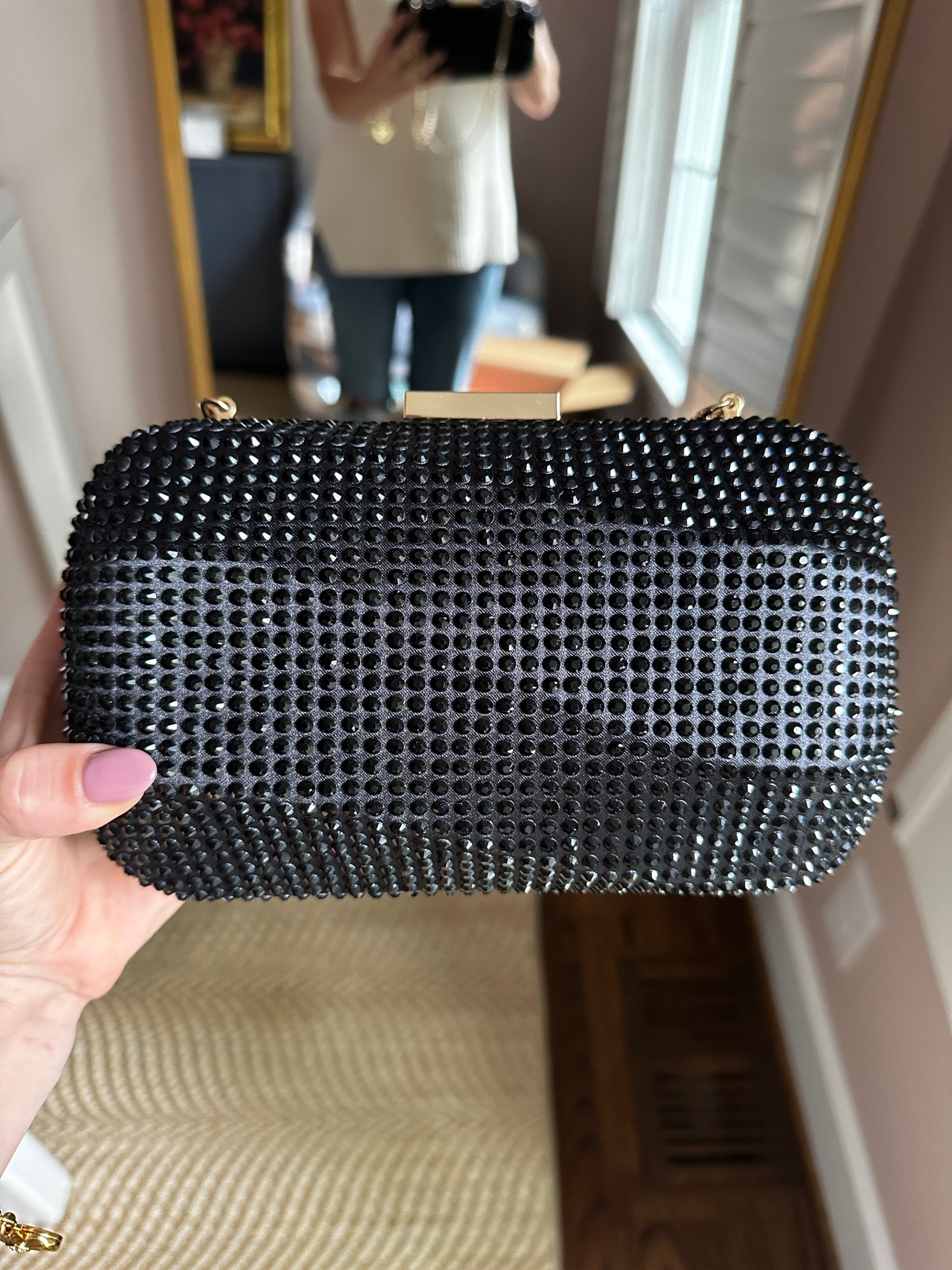 I love this black that I got for LTK Con! It will be perfect for holiday parties too! 

#LTKCon #LTKitbag #LTKparties