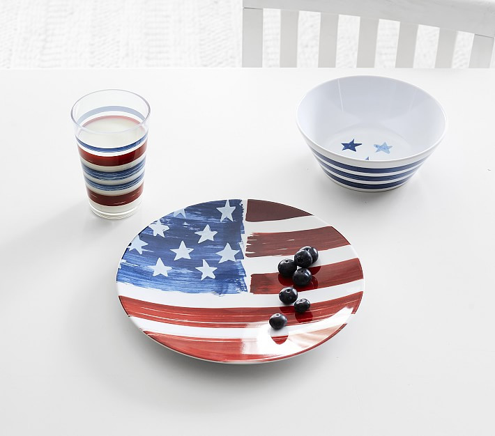 Americana Dinnerware Gift Set | Pottery Barn Kids
