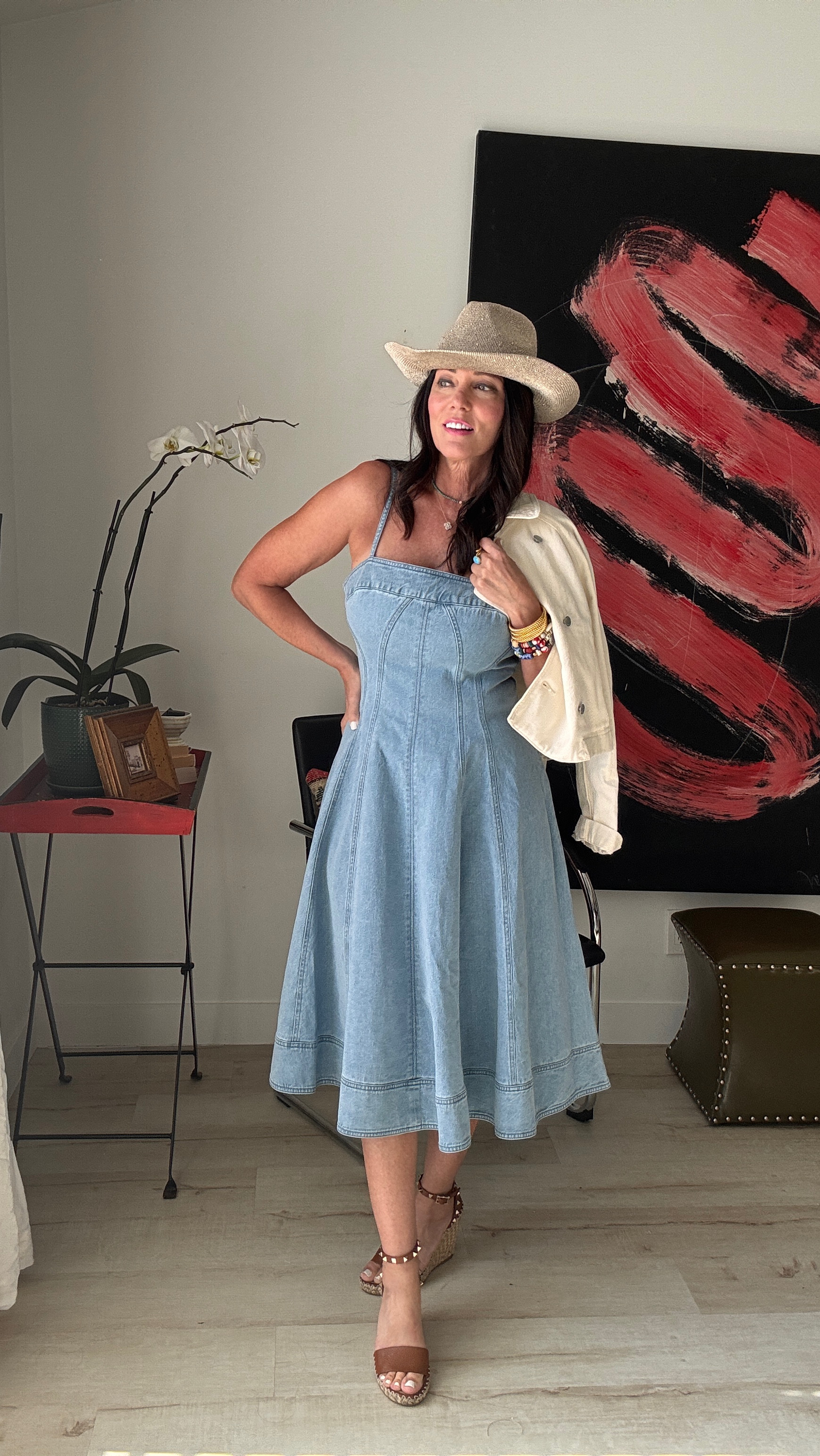 Perfect for graduations, picnics, concerts and more! It will definitely snatch in your waist! 

#LTKParties #LTKOver40 #LTKFestival