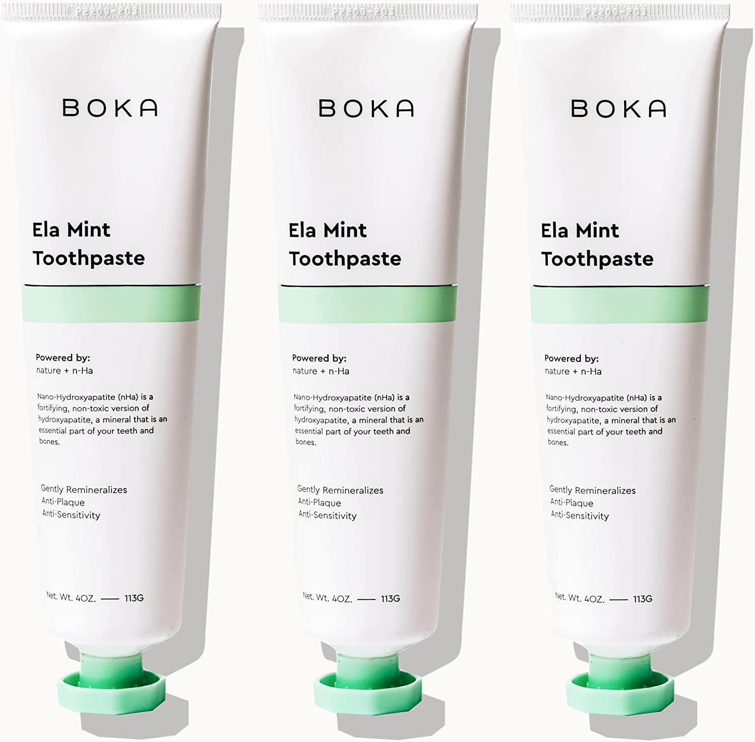 Boka Fluoride Free Toothpaste - Nano Hydroxyapatite, Remineralizing, Sensitive Teeth, Whitening -... | Amazon (US)