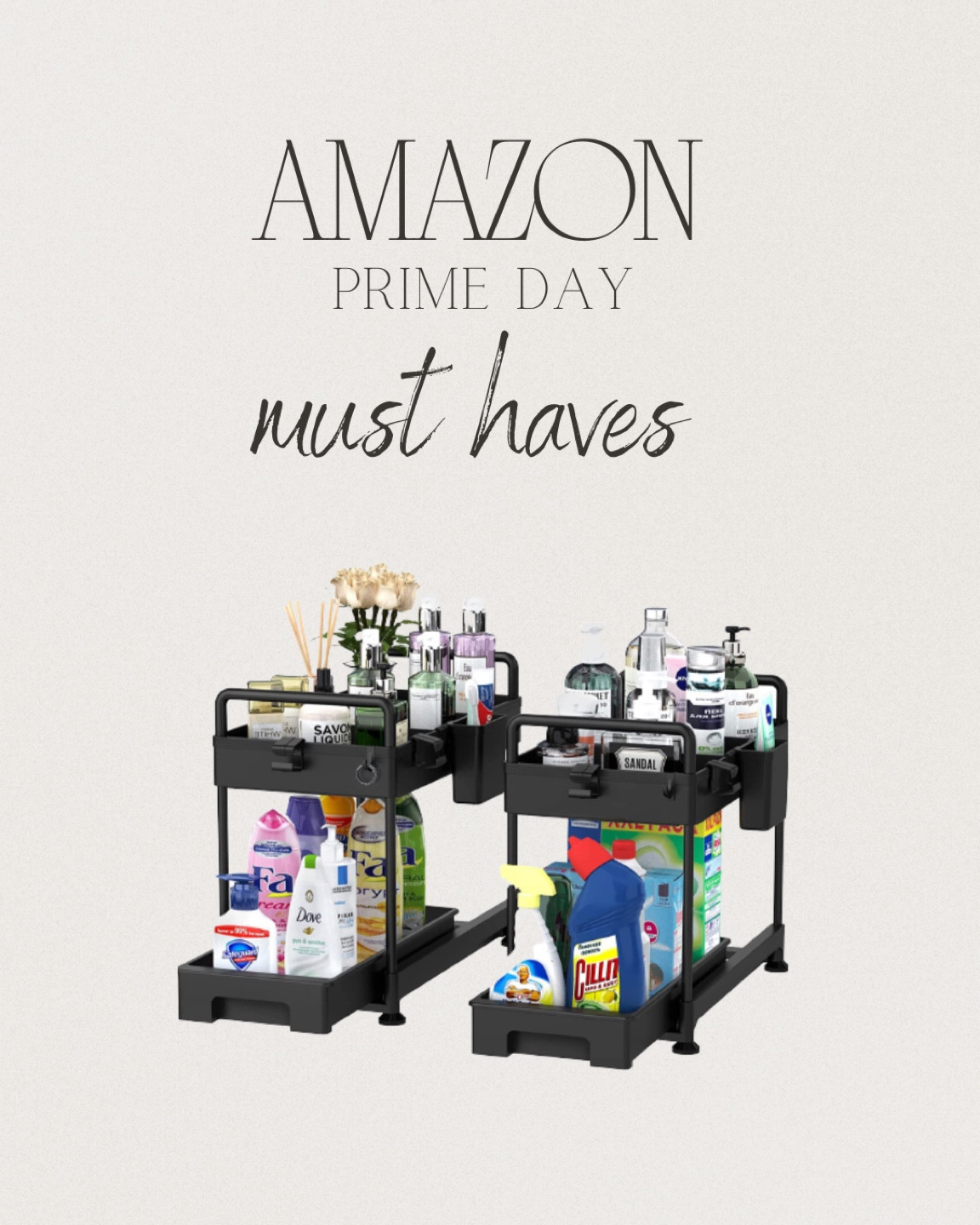 Perfect for home organization! 

#LTKsalealert #LTKhome #LTKxPrimeDay