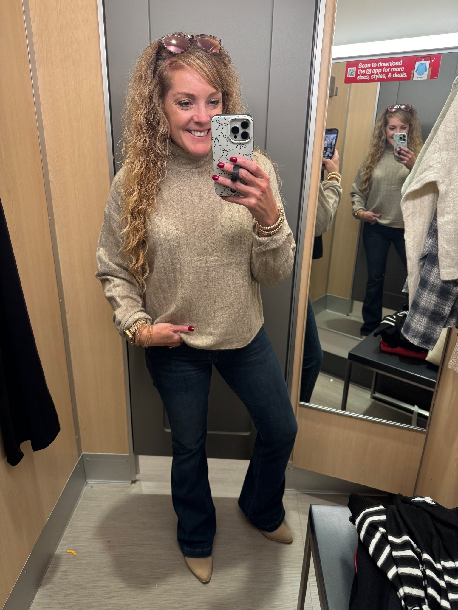 Target 🎯 workwear / fall outfit / fall fashion / work outfit 

Mock neck sweater- size large
Jeans- size 4, regular 
Ankle boots- size 8, tts 

#LTKWorkwear #LTKFindsUnder50 #LTKOver40