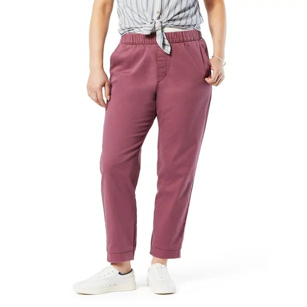 Signature by Levi Strauss & Co. Women's Pull-On Comfort Chino Pants - Walmart.com | Walmart (US)