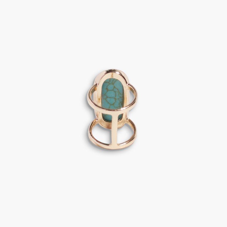 Sanctuary Project Semi-Precious Turquoise Oval Statement Ring | Target