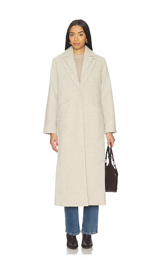 Malta Coat in Herringbone | Revolve Clothing (Global)