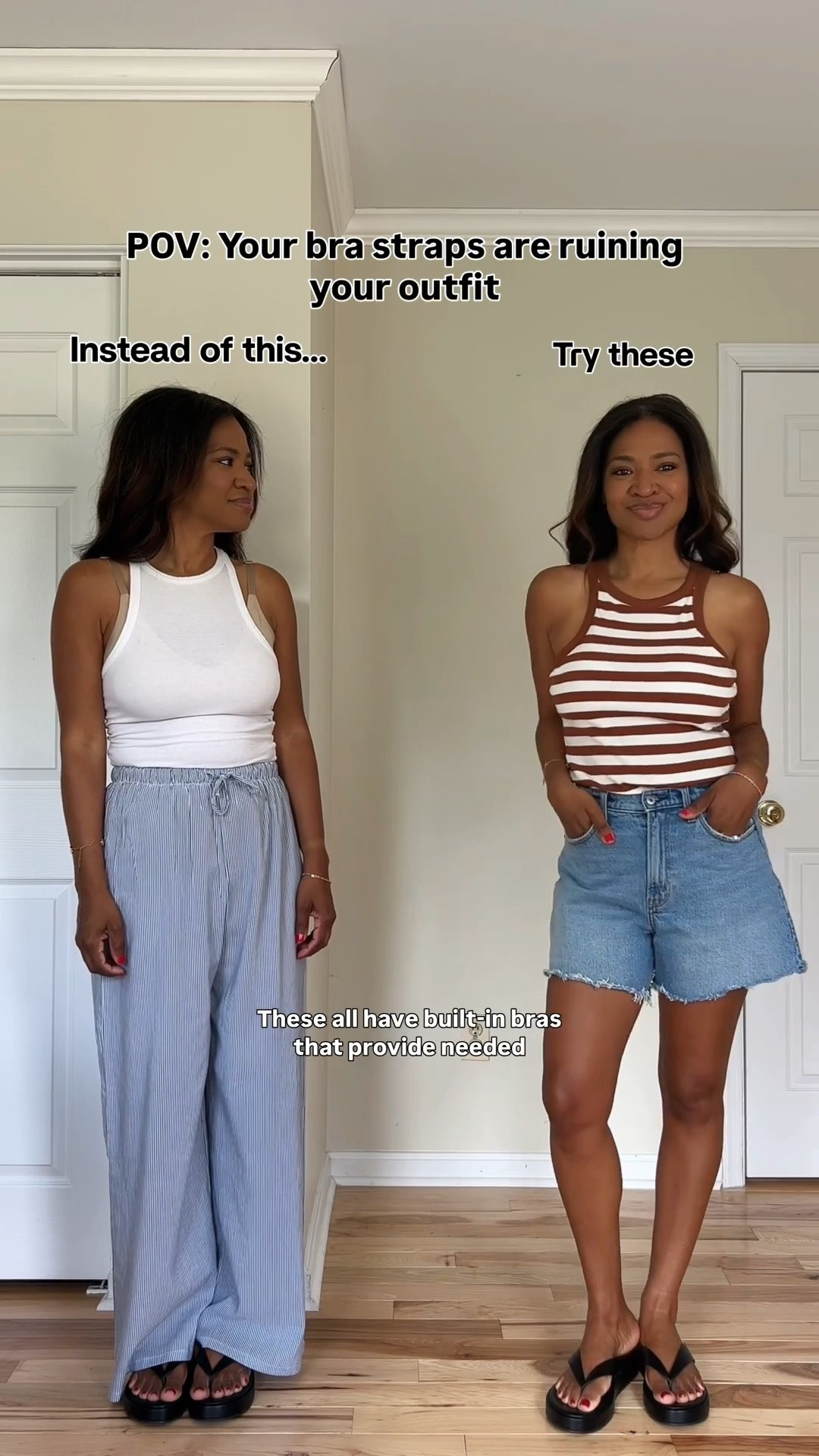 I love these tanks from @SUUKSESS on @Amazon because they have built in bras! They are comfortable and go with any outfit! I wear a size small, TTS

#LTKootd #LTKgrwm #LTKOver40