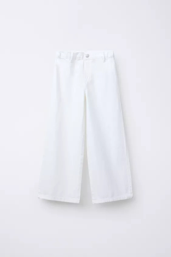 FLOWY WIDE LEG PANTS | Zara US