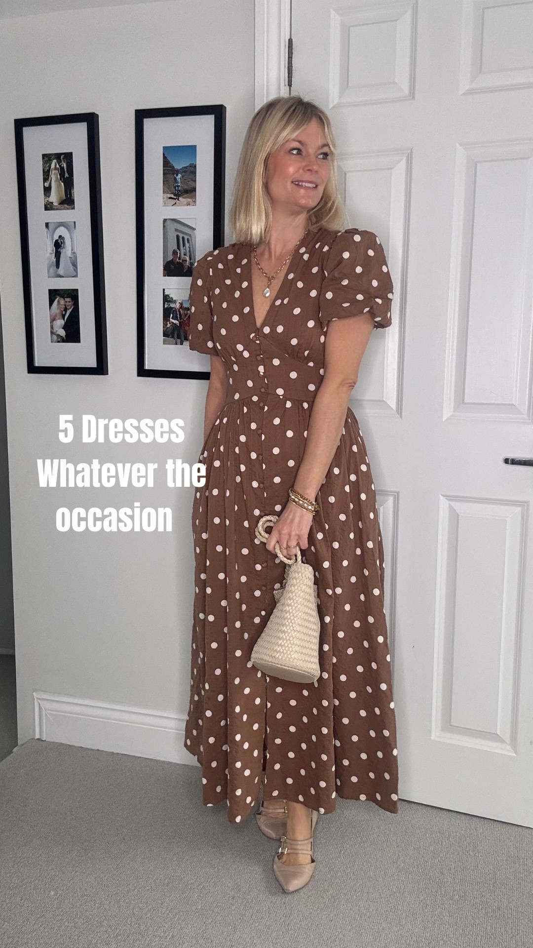 Polka dots are everywhere this season and if you’ve been missing the floral midi dress then these are ideal 

5 dresses for every occasion - work/events/holidays 

Wearing size 4 in the first but size 6/XS in all the rest. 
Regular length in all even though I’m 5ft 2 

I have linked two different ways for you to buy the first dress as it’s out of stock in various sizes but this should cover most bases! 

Holiday dress
Wedding guest dress 
Event dress
Occasion wear 

#LTKwedding #LTKspring #LTKtravel