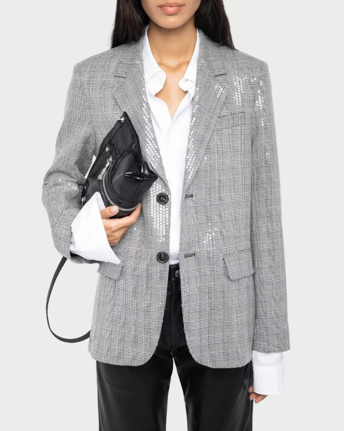 Zadig & Voltaire Vanille Sequin Blazer | WEST2WESTPORT