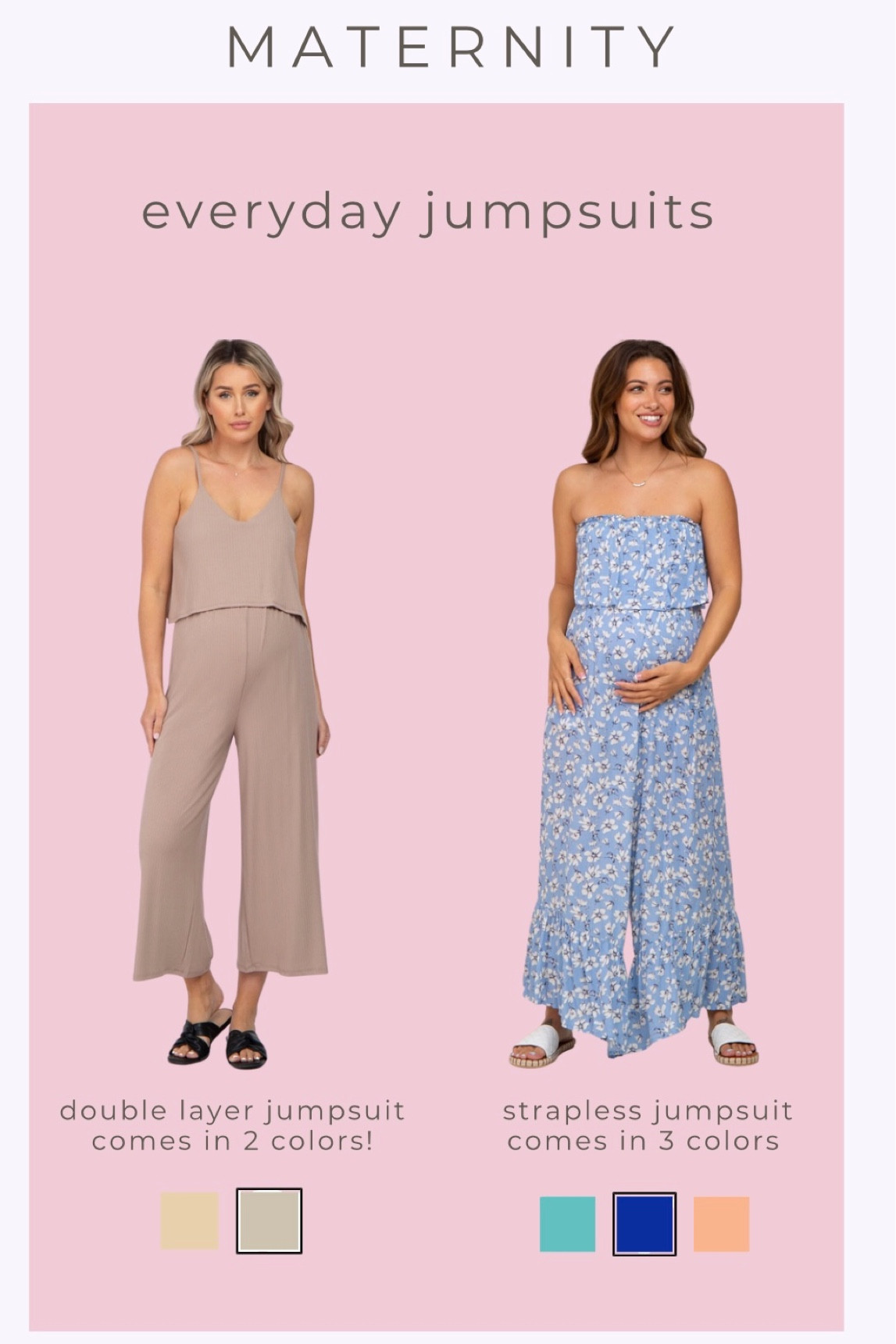 Maternity romper 
Maternity jumpsuit 
Maternity outfit 


#LTKSeasonal #LTKbump #LTKunder100