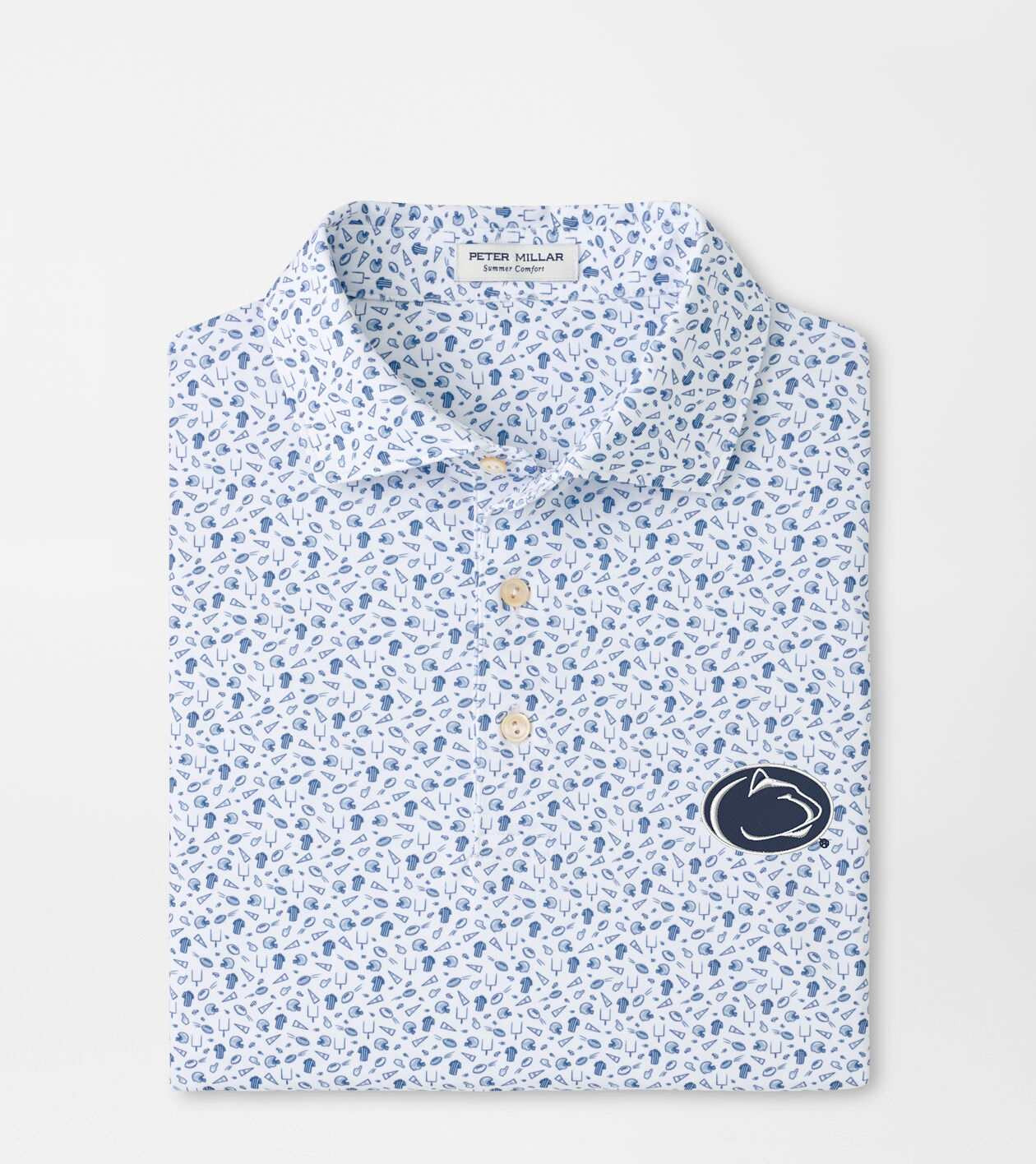 Penn State Kick Off Performance Jersey Polo | Peter Millar