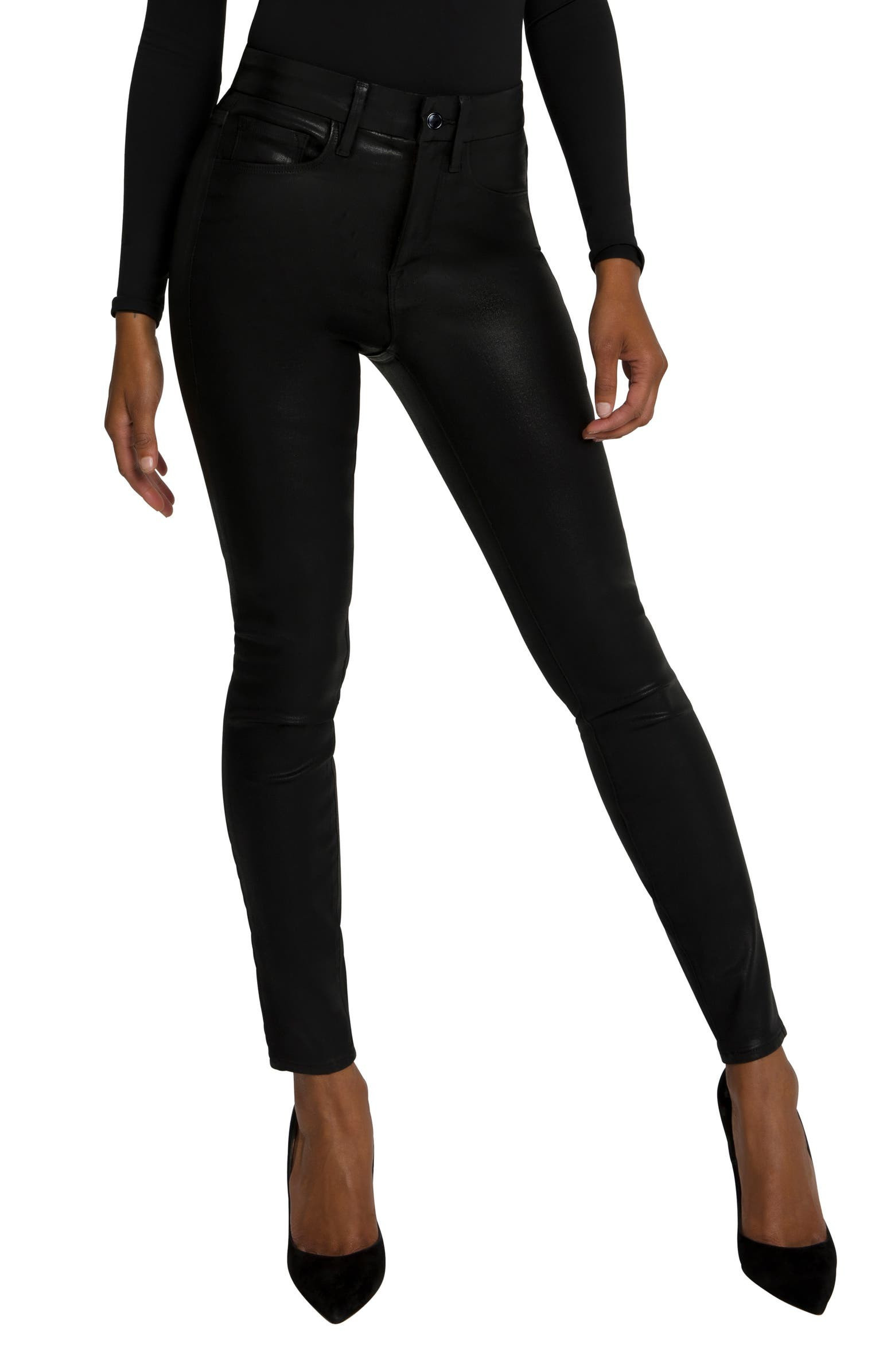 Good Legs Coated Ankle Skinny Jeans | Nordstrom