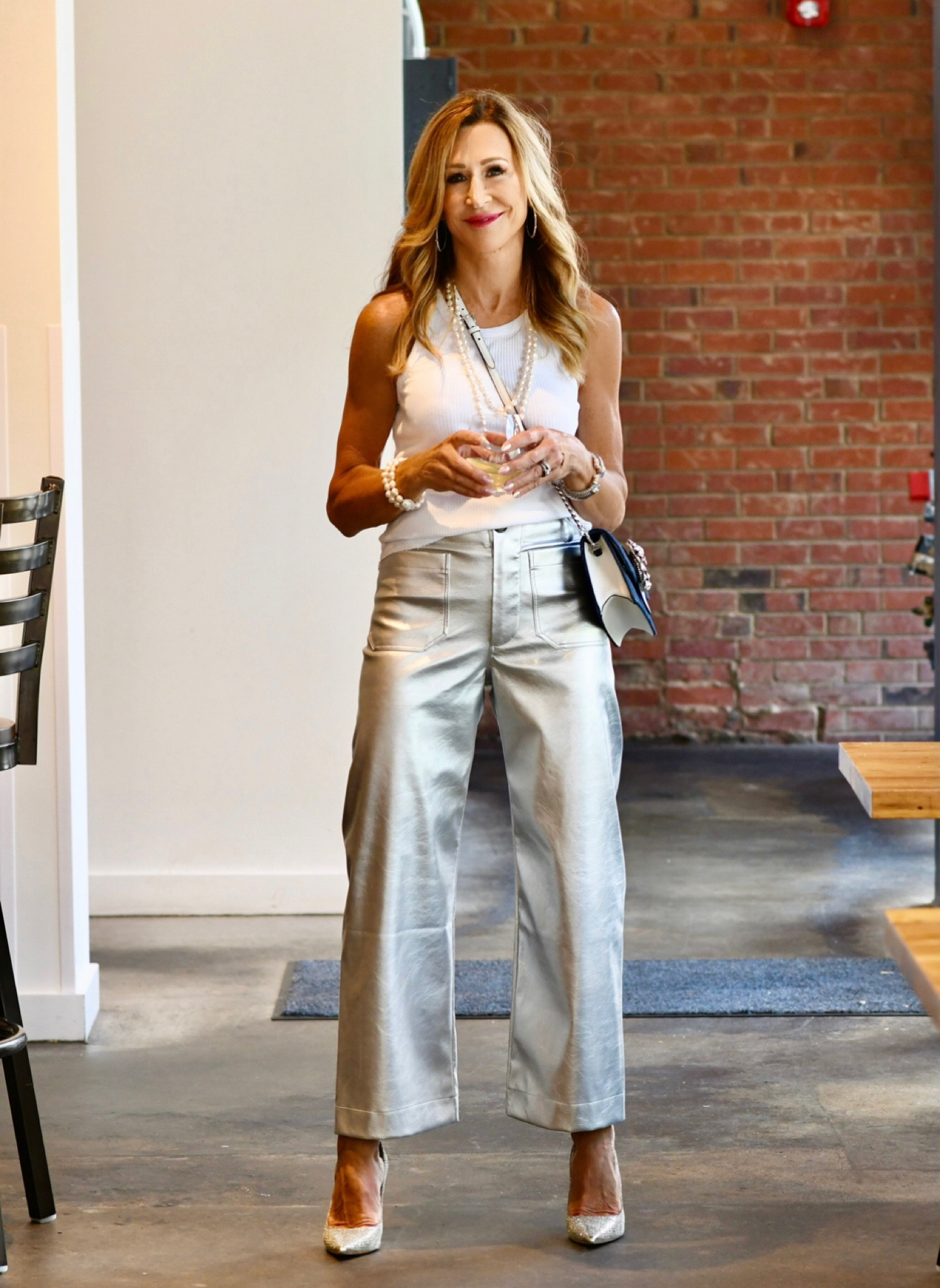 Go bold in these faux leather pants from Maeve!  Pair them with a simple white tank, pearls and statement silver heels!  

#LTKFind #LTKstyletip #LTKshoecrush