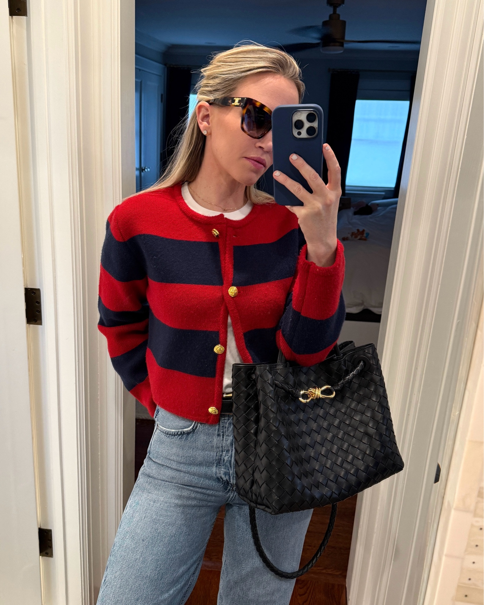 #ootd ❤️ Wearing S in the tee and S in the cardigan 