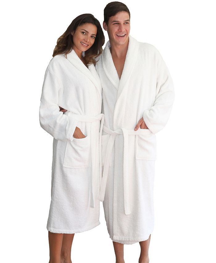 Linum Home Unisex 100% Turkish Cotton Terry Bath Robe & Reviews - Bath Robes - Bed & Bath - Macy'... | Macys (US)
