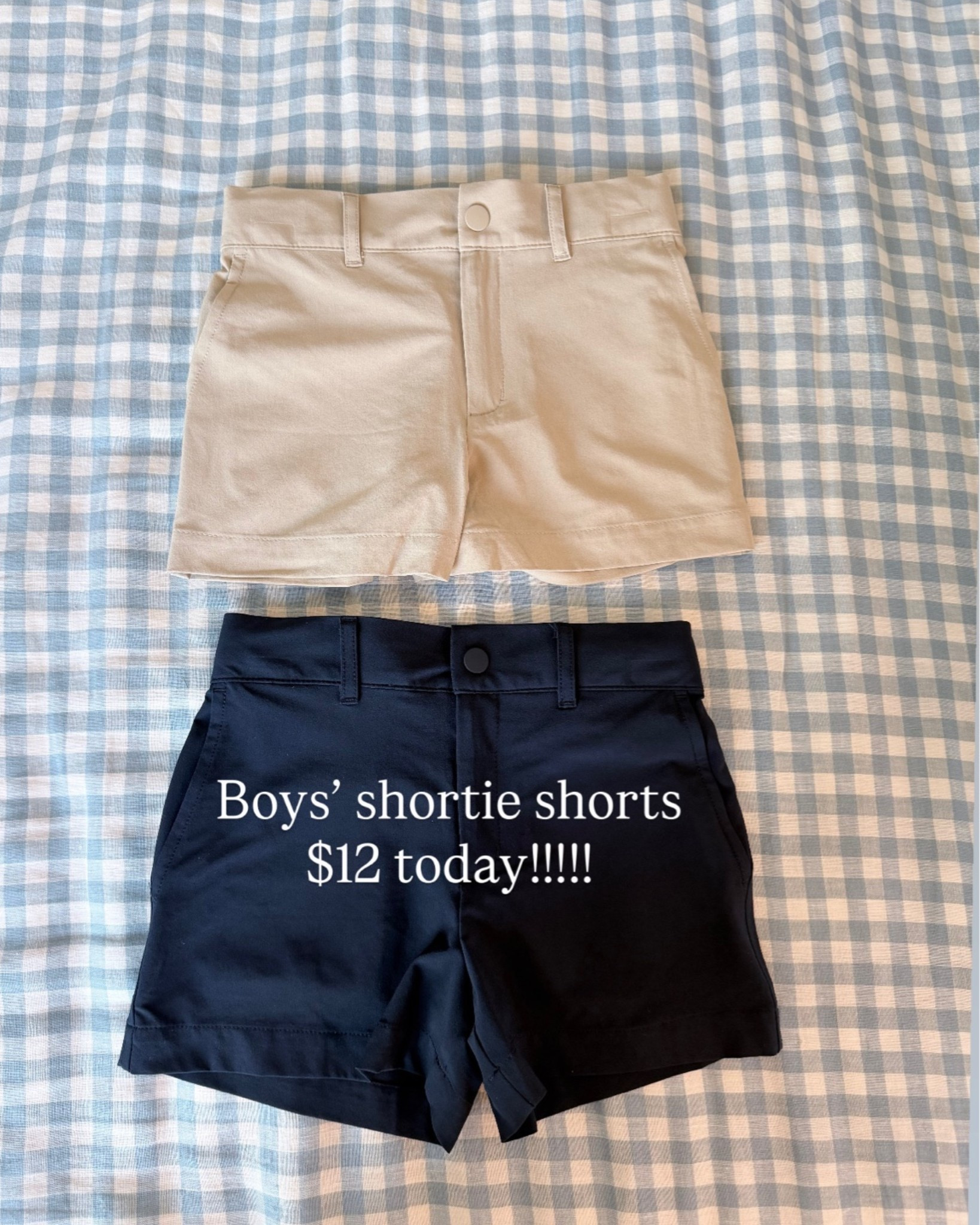 Boys shortie shorts! Will wears a size 5/6 cadets and a size 4 in these!