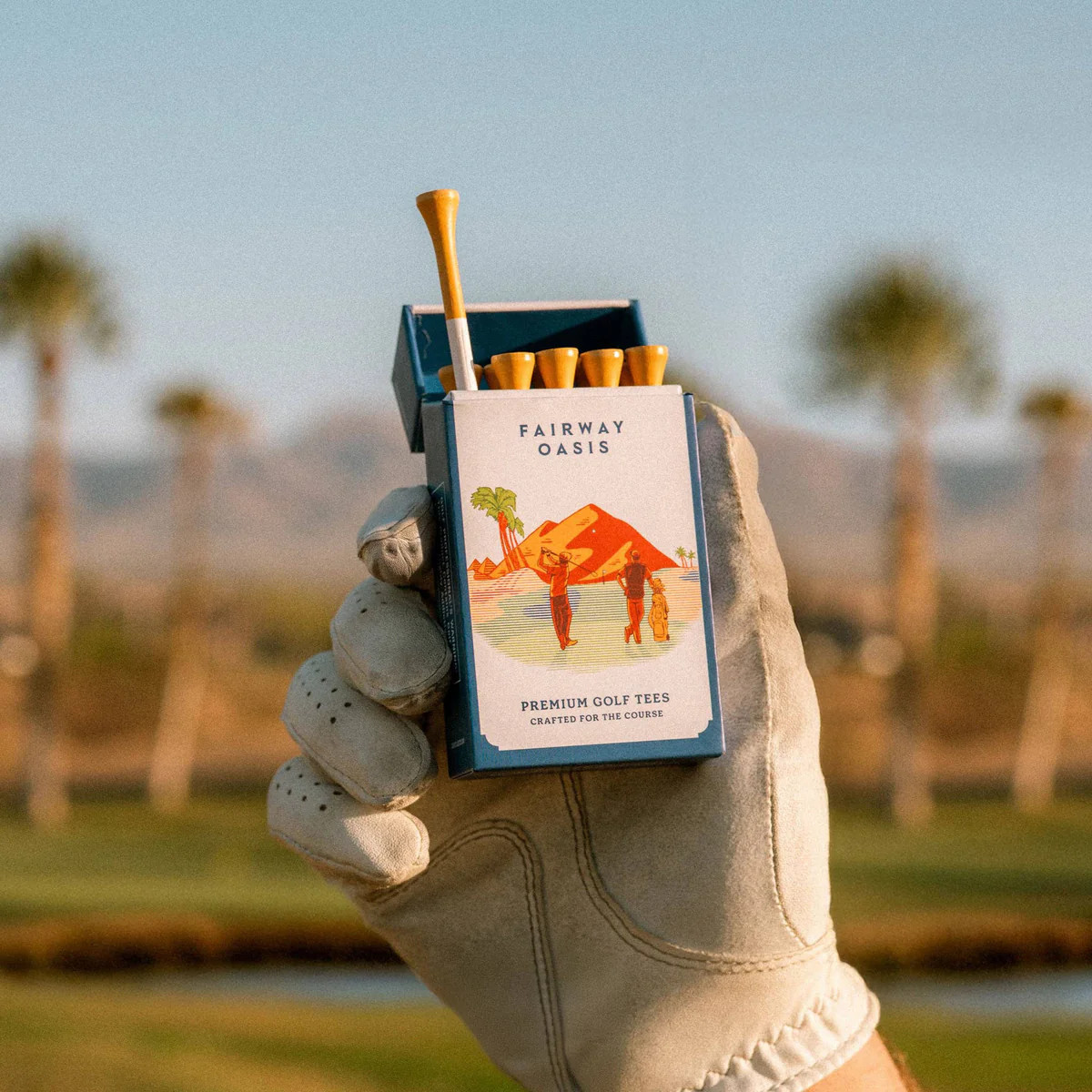 Fairway Oasis Golf Tees and Holder | The Addison West