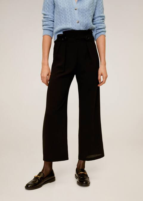 Culotte-Hose mit Knöpfen | MANGO (DE)