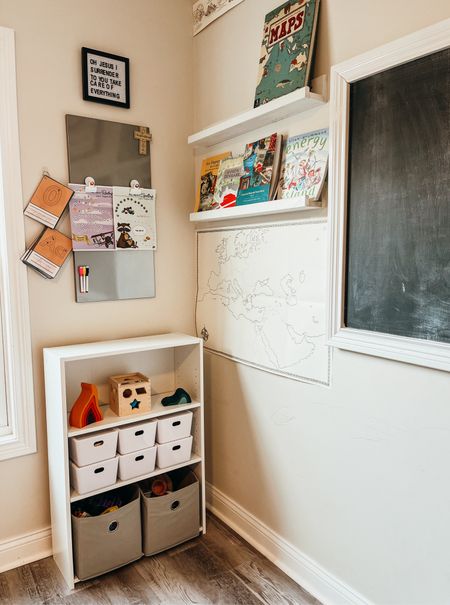 Finally decluttered and organized these toys for the school room! 🙌🏻

#homeschool #homeschoolroom #toyorganization #organization

#LTKkids #LTKhome