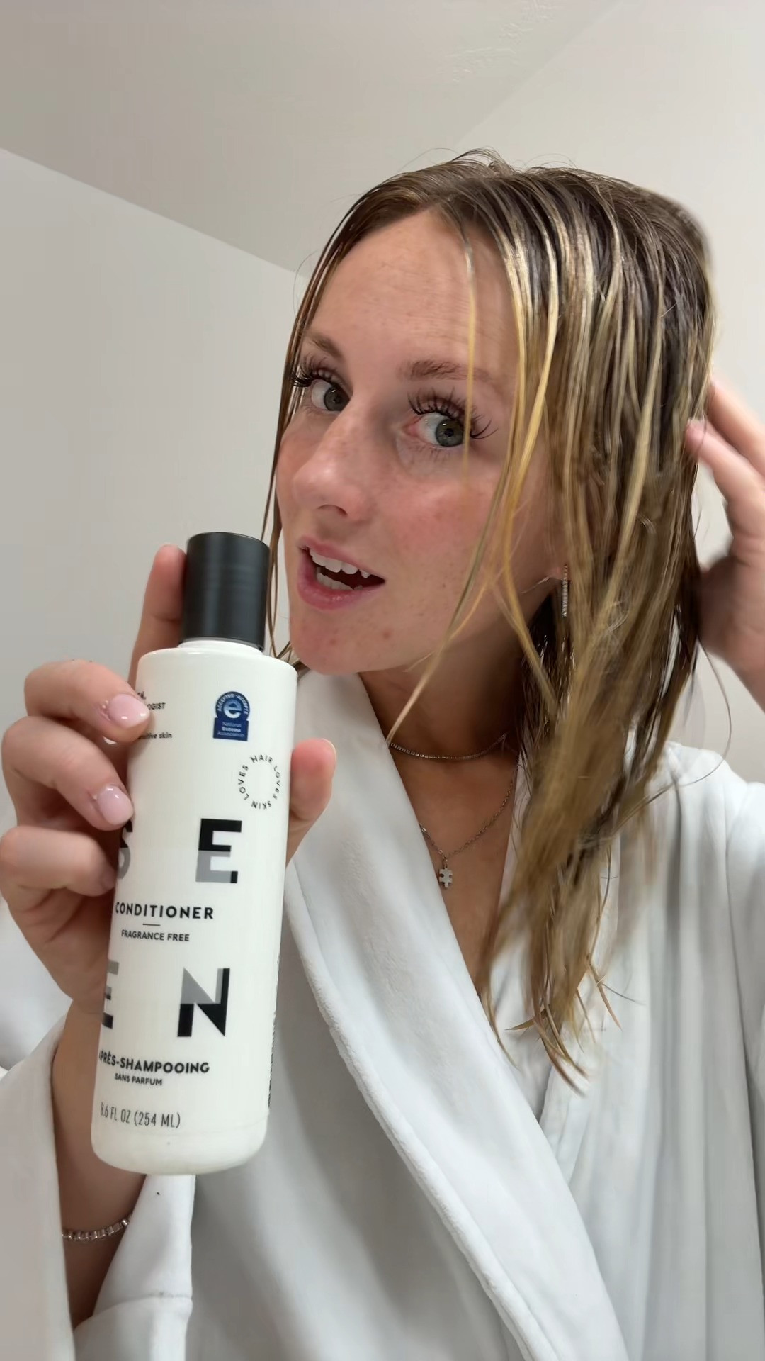 Lightweight hydration without the heavy feel! The SEEN Fragrance-Free Daily Conditioner leaves my hair feeling soft, smooth, and easy to manage.  

 #LTKgrwm #LTKselfcare #LTKBeauty