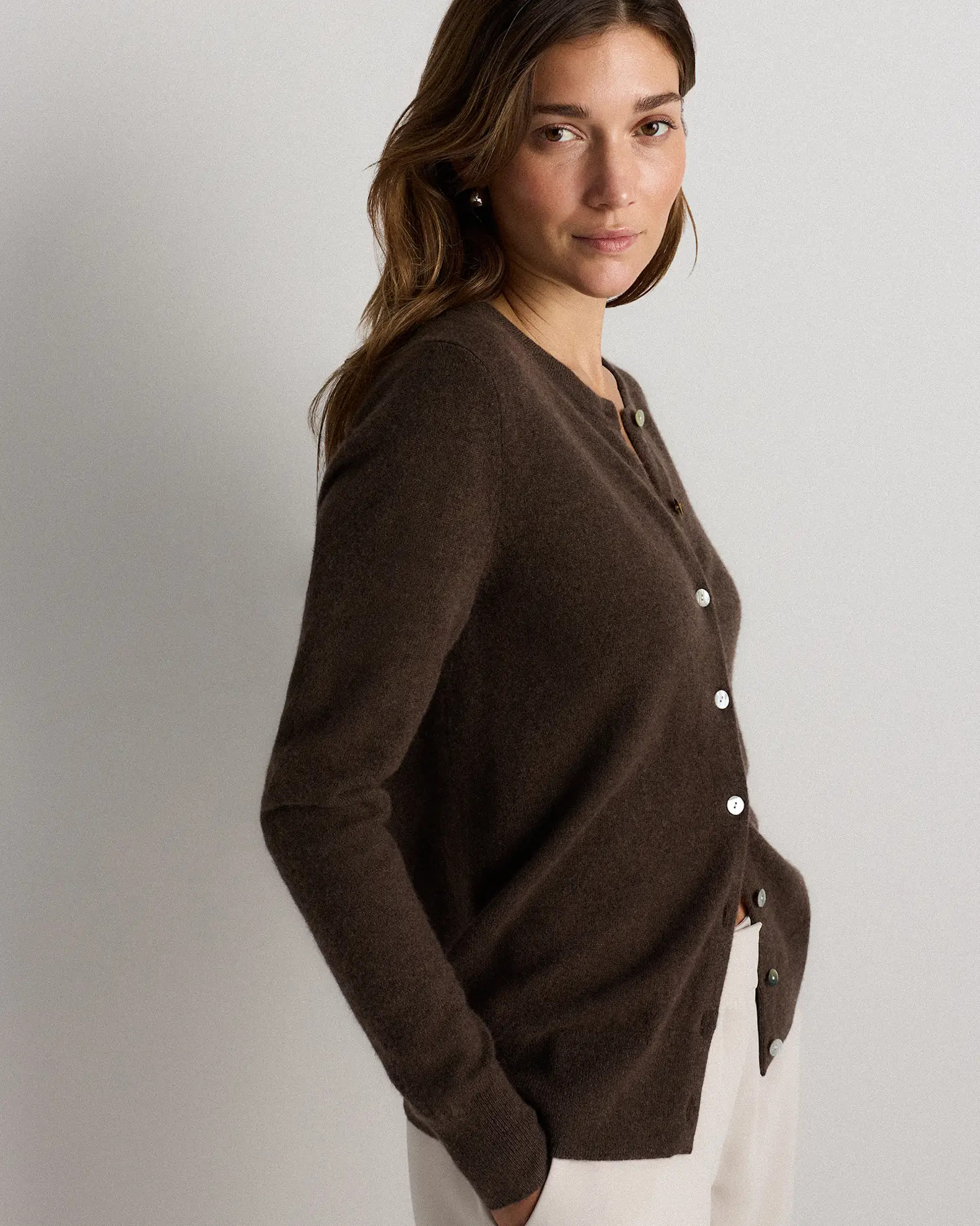 Mongolian Cashmere Cardigan Sweater | Quince