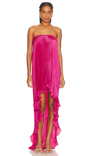 Feminite Gown in Cerise | Revolve Clothing (Global)