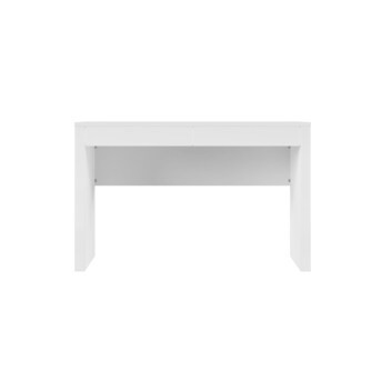 HMidea 19.69-in White Modern/Contemporary Oak Executive Desk Lowes.com | Lowe's