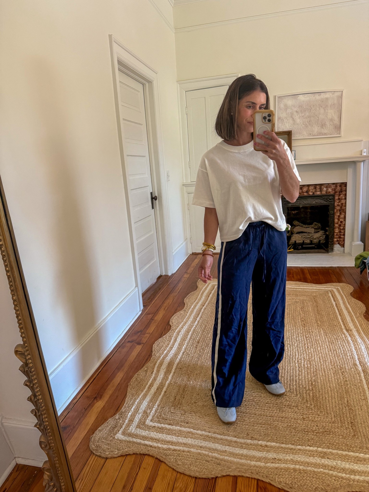 In x small $24, track pants 

#LTKSeasonal #LTKootd #LTKSaleAlert