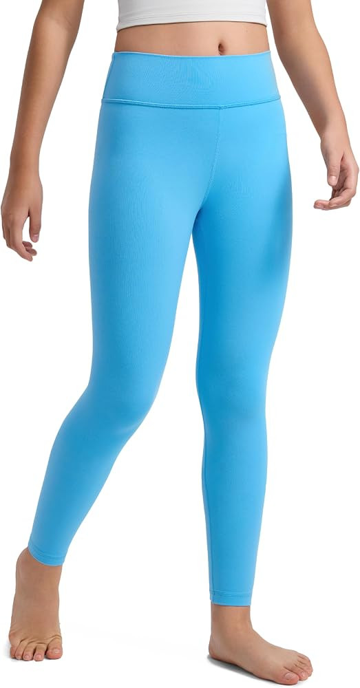 CRZ YOGA Girls Butterluxe Full Length Yoga Leggings - Athletic Sports Casual Pants High Waist Tig... | Amazon (US)