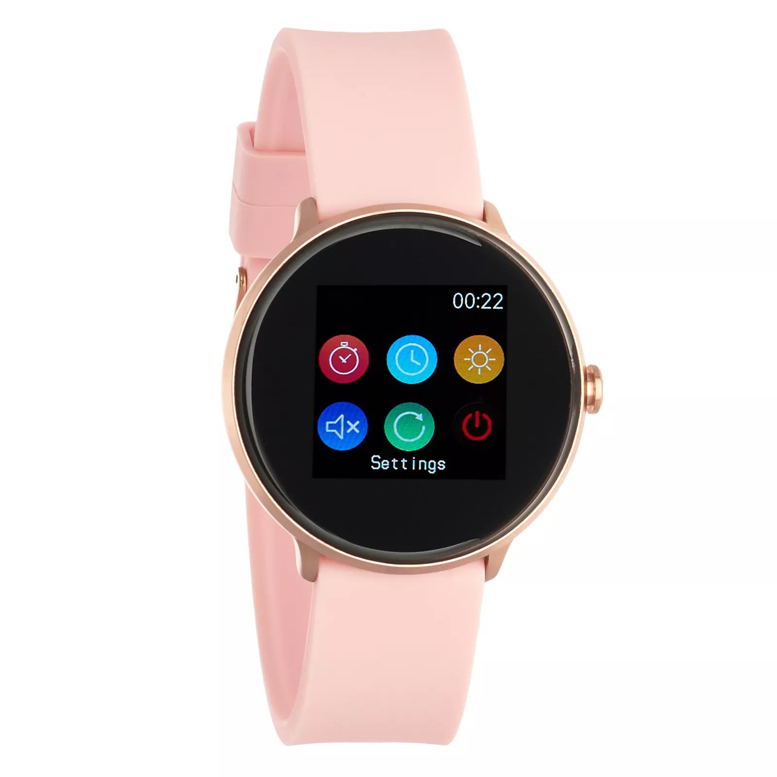 iTouch Sport Smart Watch - Silicone Band, Size: Large, Pink | Kohl's