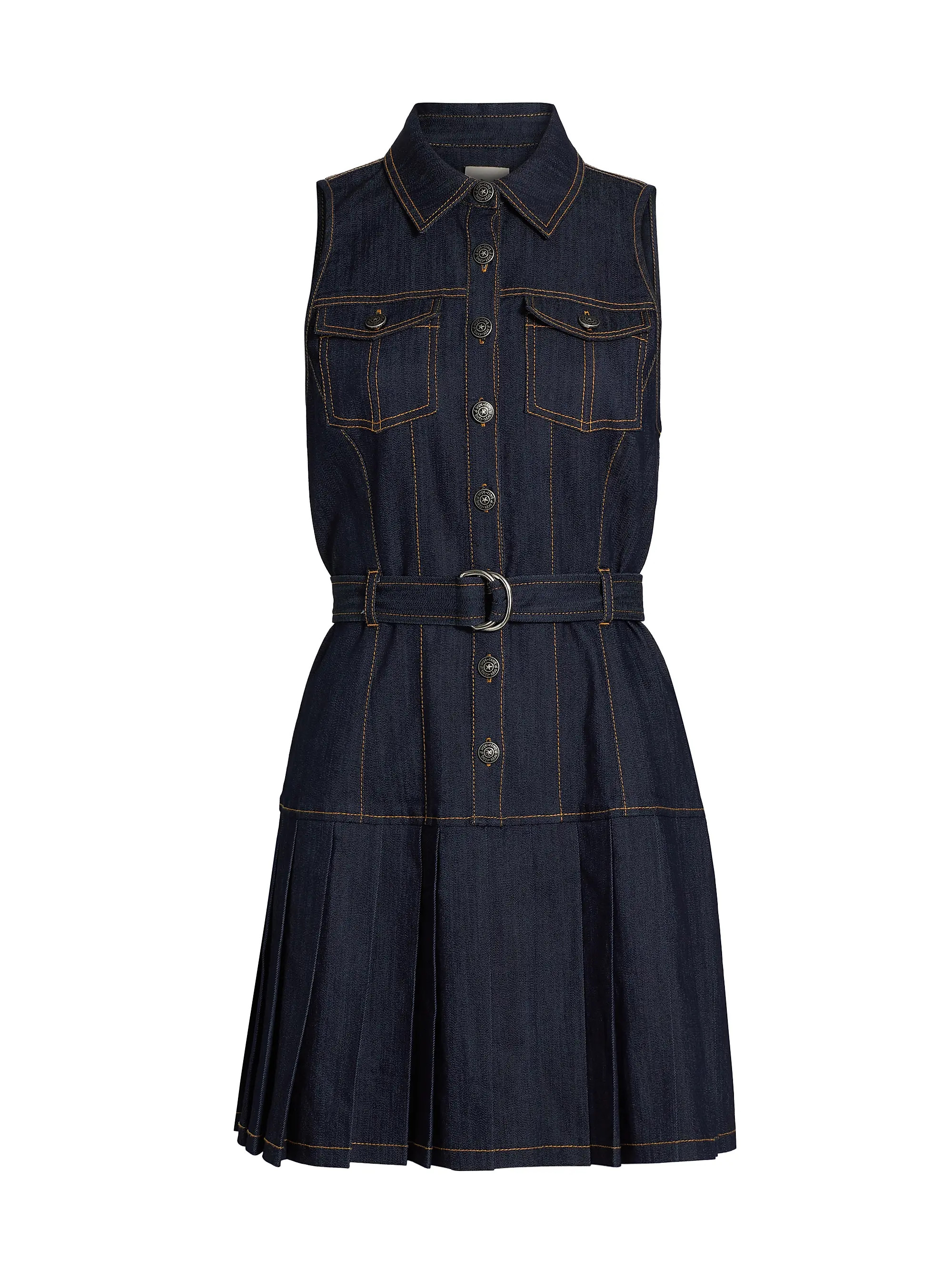 Cinq à SeptMoxie Denim Mini Shirtdress | Saks Fifth Avenue