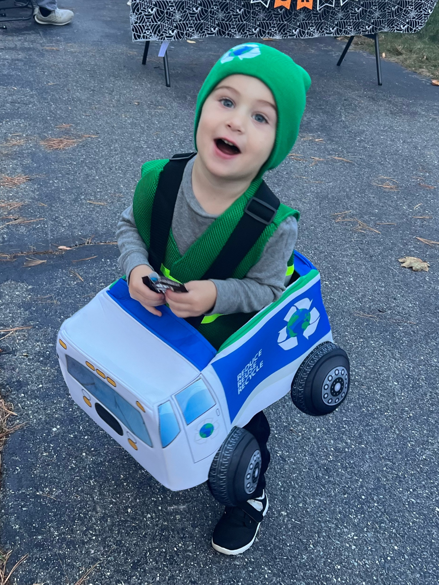 Happy Halloween from your little trash truck 

#LTKFamily #LTKSeasonal #LTKKids