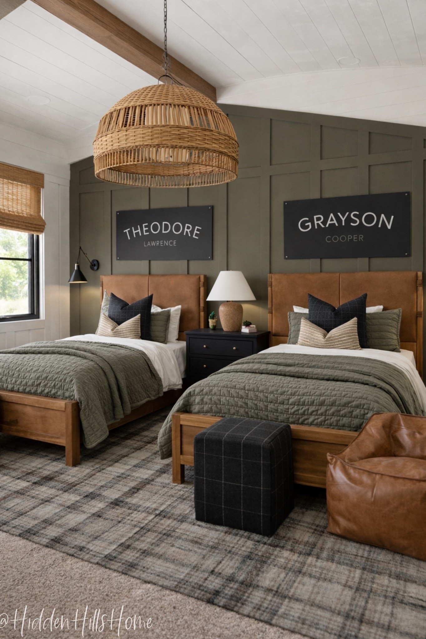 Boys bedroom, shared kids room decor ideas, boys room design, shared sibling bedroom mood board, green home decor kids room #boys

#LTKHome #LTKSaleAlert #LTKKids