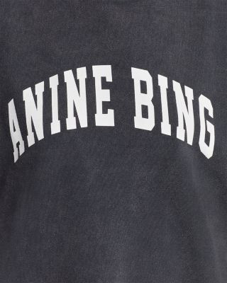 Anine Bing Tyler Cotton Logo Sweatshirt  | Bloomingdale's Women | Bloomingdale's (US)