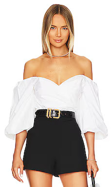 Eva Poplin Top
                    
                    Bardot | Revolve Clothing (Global)