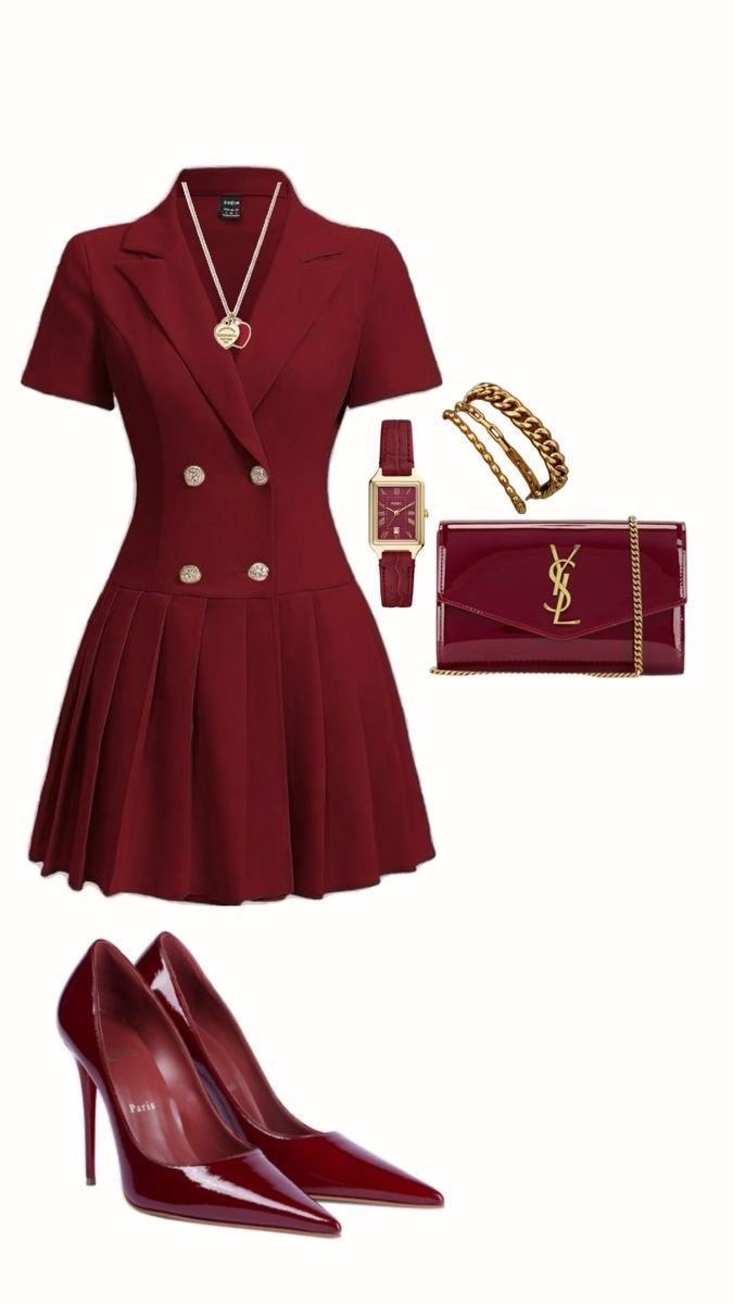 All red outfit ❤️