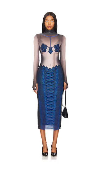 AFRM Shailene Dress in Navy. - size M | Revolve Clothing (Global)