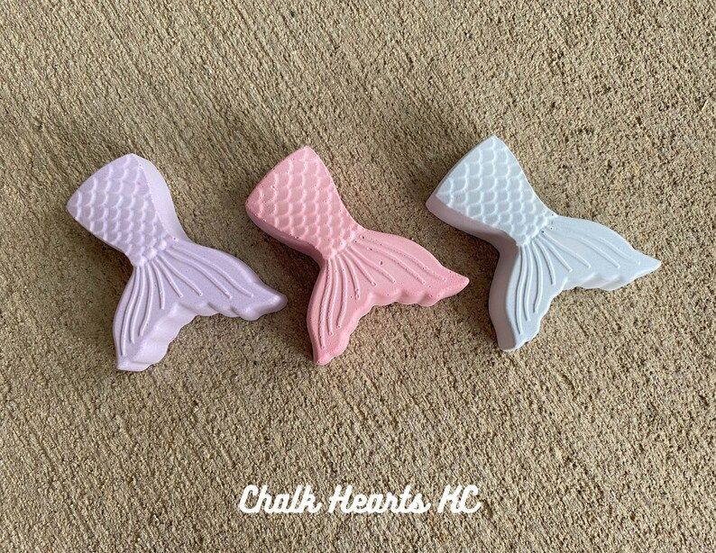 Mermaid Tail Chalk / Party Favors / Kids Party / Goody Bags / | Etsy | Etsy (US)