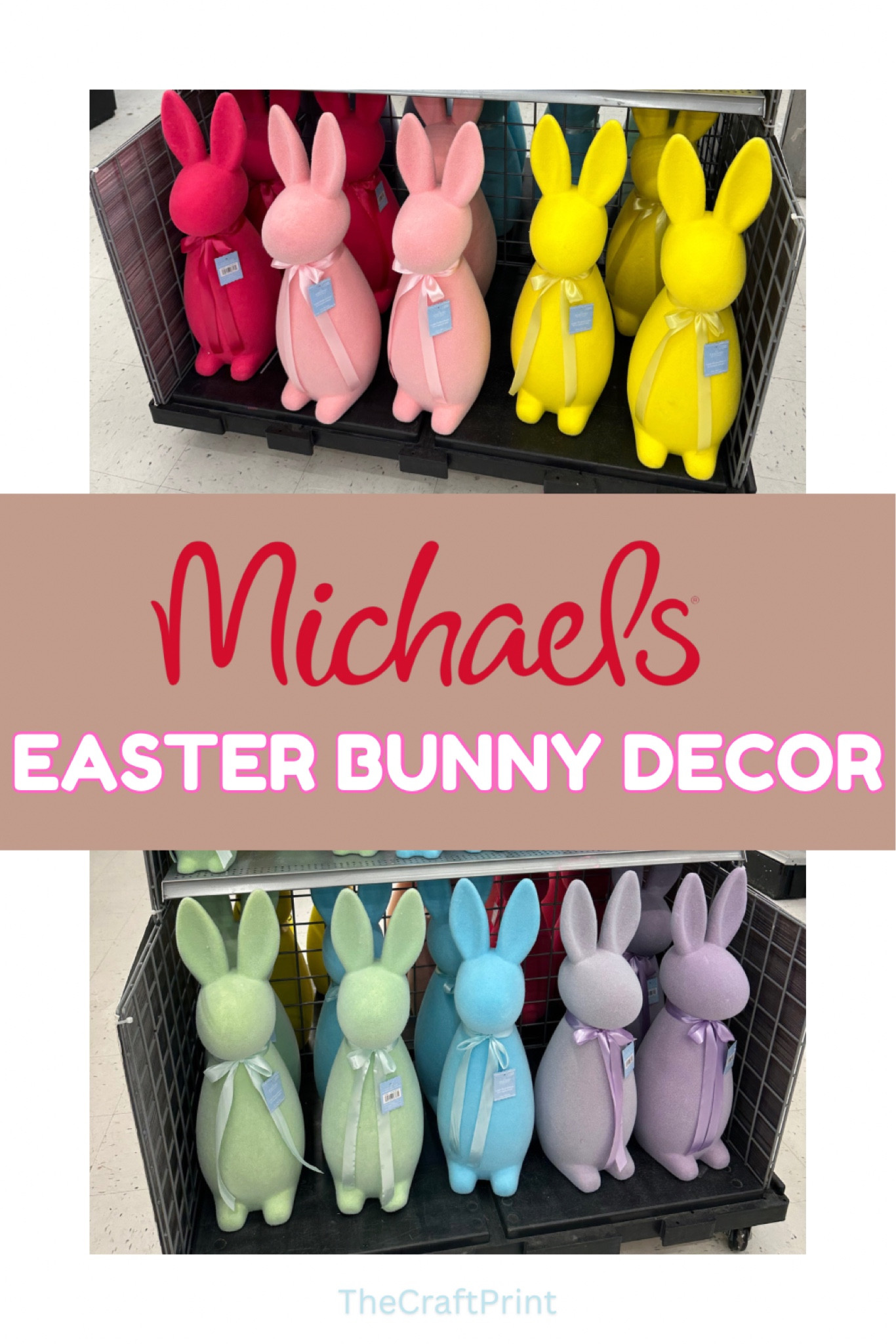 Cute fuzzy Bunny Easter Decor 

#LTKparties #LTKSeasonal #LTKhome