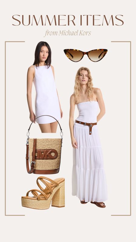 Chic summer items from @michaelkors. Shop the Summer Style Event now and get 25% off your purchase! mkpartner #michaelkors