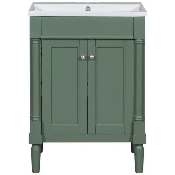 24'' Single Bathroom Vanity with Top | Wayfair North America